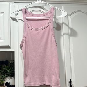 American eagle light pink tank top - Size: M